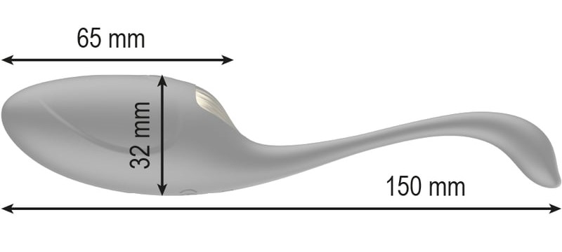 Vibrační vajíčko IBIZA POWERFUL na dálkové ovládání1